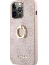 Trendy iPhone 13 Pro Ring Case Roze Edition