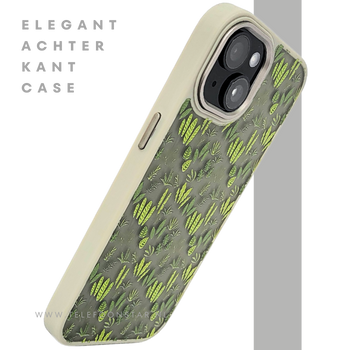 iPhone 15 Plus Hoesje Botanisch Design &ndash; Stevige Bescherming met Natuurlijke Uitstraling