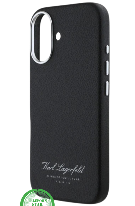 Luxe Leren Hoesje voor iPhone 16 &ndash; Elegant, Slank en Beschermend