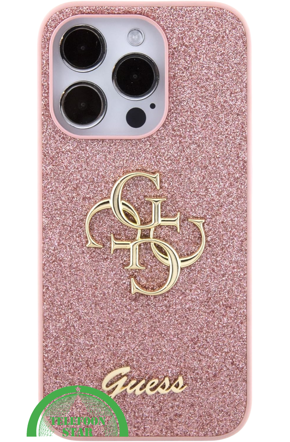 Hoesje voor iPhone 15 Pro &ndash; Roze Goud Elegantie en Bescherming