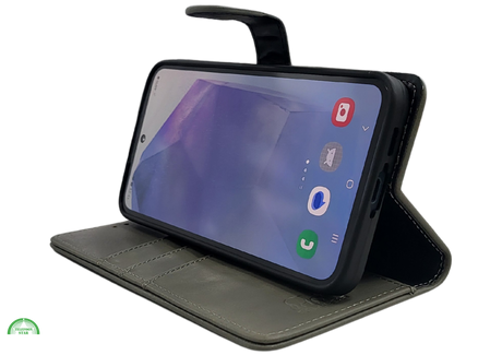 Bookcase Hoesje Samsung Galaxy A17 | Functionele Bescherming | Grijs