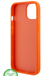 iPhone 14 Hoesje Met Ventilatie &amp; Goud Accent