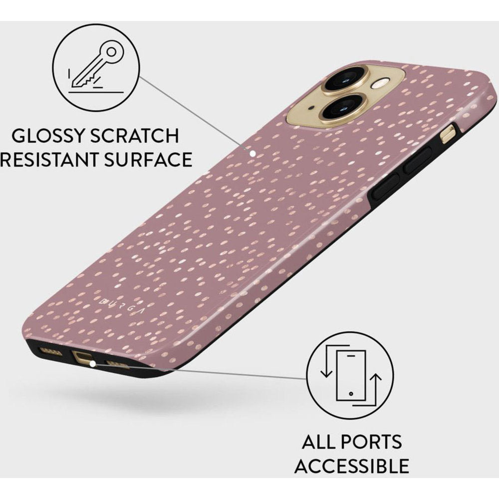 iPhone 13 hoesje Lavender dots
