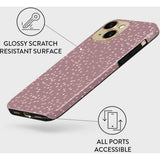 iPhone 13 hoesje Lavender dots