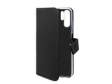 iPhone 17 Pro / Pro Max Bookcase Hoesje – Zwart & Grijs met Pasjeshouder en Standaard