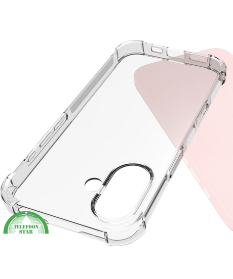 Transparant Hoesje voor iPhone 16 Plus Shockproof &ndash; Sterk &amp; Kristalhelde