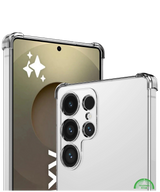 Transparant Shockproof Hoesje voor Samsung S24 Ultra – Slank & Sterk