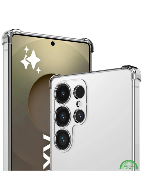Transparant Shockproof Hoesje voor Samsung S24 Ultra – Slank & Sterk