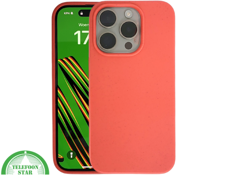 Rood iPhone 15 Pro Hoesje &ndash; Minimalistisch, Slank &amp; Opvallend | Telefoonstar.nl