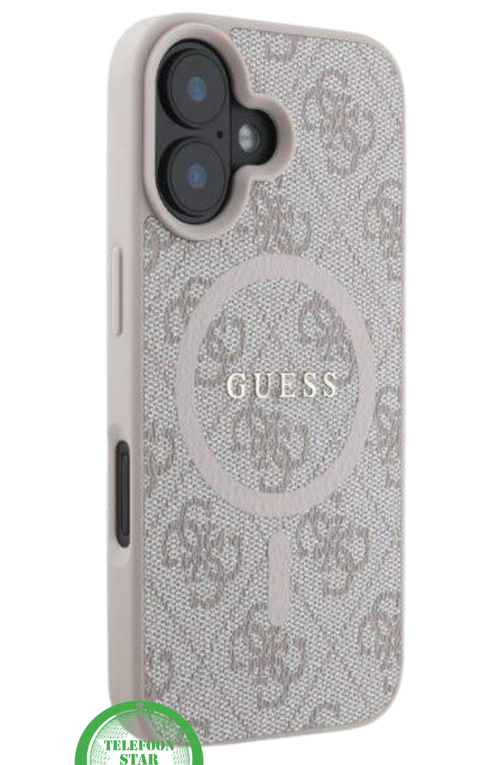 Hoesje voor iPhone 16 Licht Beige Luxe &ndash; Elegantie &amp; Bescherming in &Eacute;&eacute;nv
