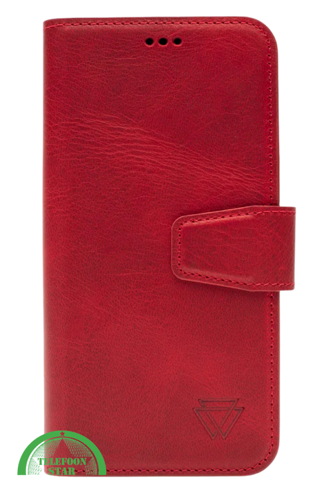 Rood Bookcase Hoesje iPhone 14 Pro Max &ndash; Luxe &amp; 360&deg; Bescherming | Telefoonstar