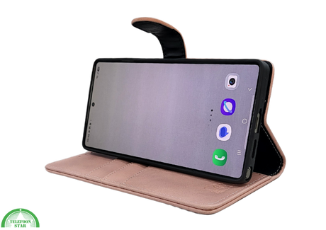 Hoesje voor Smasung S26 Ultra donker rose boekcase Stijlvolle