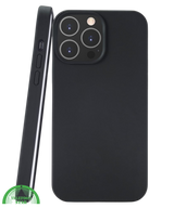 Zwart Hoesje voor iPhone 12 Pro Transparant, Slank, Helder &amp; Krasbestendig