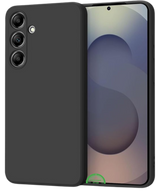 Zwart Hoesje voor Samsung S23 Transparant TPU, Slank, Flexibel & Krasbestendig