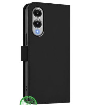 Bookcase Hoesje voor Samsung S25 Edge – Zwart, Veilig & Functioneel