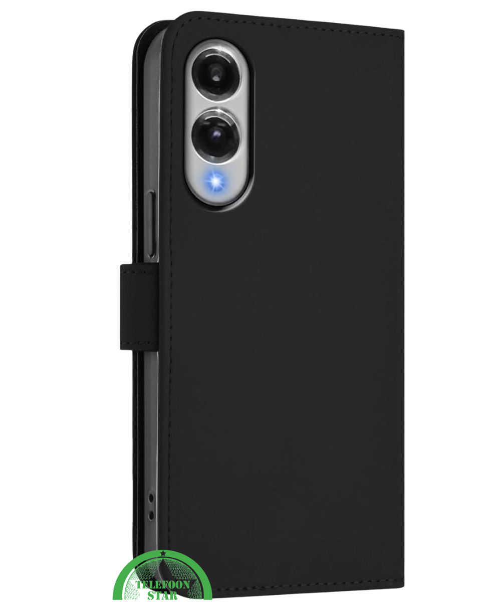 Bookcase Hoesje voor Samsung S25 Edge – Zwart, Veilig & Functioneel