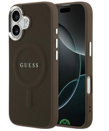Hoesje iPhone 17 Bruin MagSafe CarbonGrip Case Sterke Slank