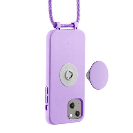 iPhone 14 3-in-1 hoesje paars
