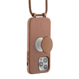 iPhone 14 Pro Max 3-in-1 hoesje bruin