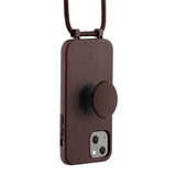 iPhone 14 Plus 3-in-1 hoesje donkerbruin