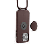 iPhone 14 Pro Max 3-in-1 hoesje donkerbruin