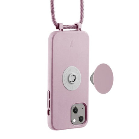 iPhone 14 3-in-1 hoesje lichtroze