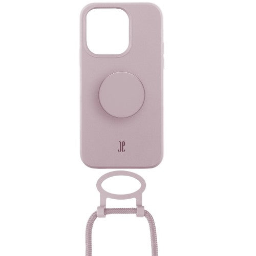 iPhone 14 Pro 3-in-1 hoesje lichtroze