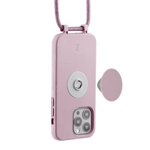 iPhone 14 Pro 3-in-1 hoesje lichtroze