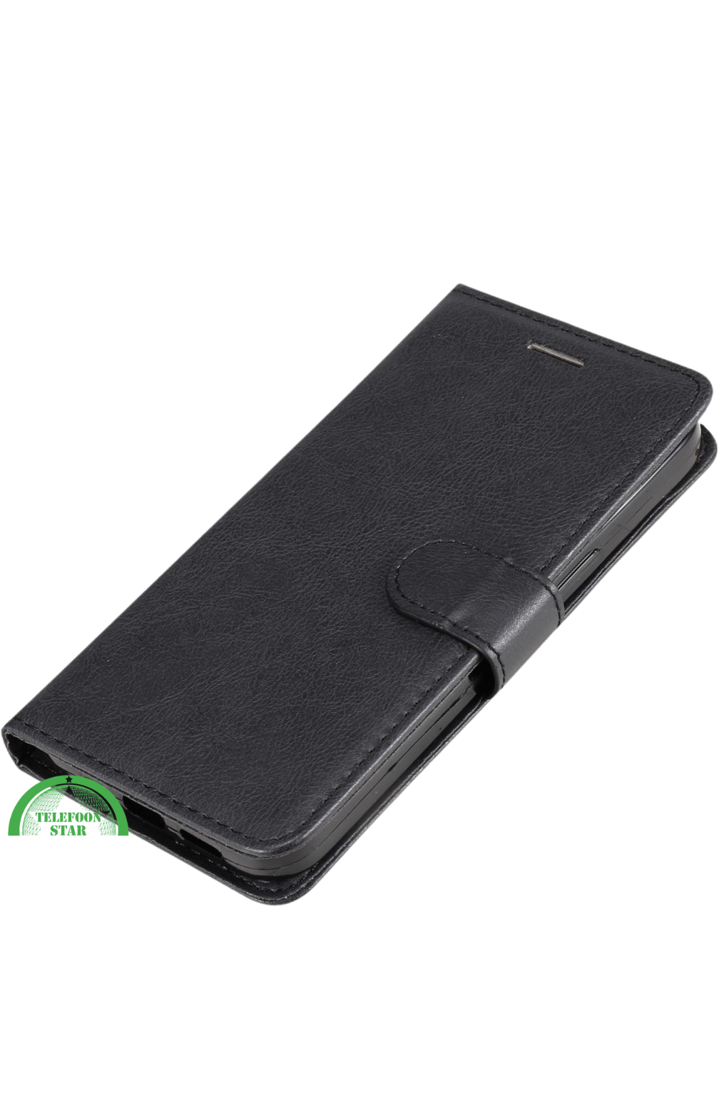 Bookcase Hoesje voor iPhone 16 Pro - Zwart Magnetische sluiting voor veilige bescherming | Telefoonstar