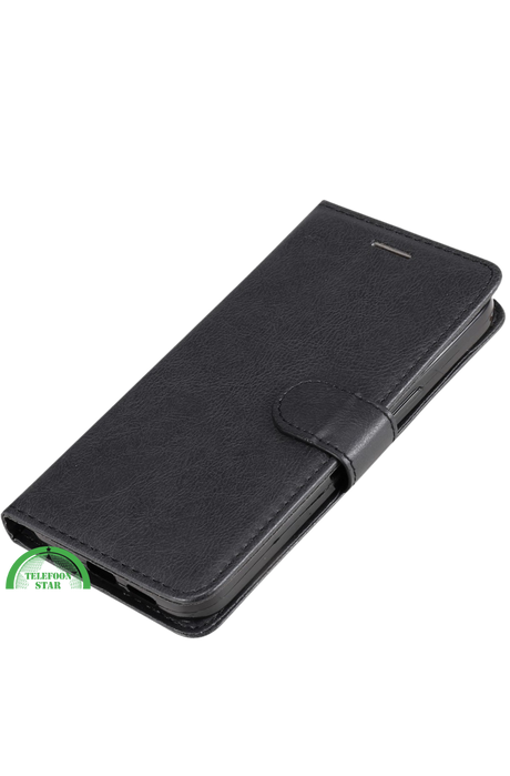 Bookcase Hoesje voor iPhone 16 Pro - Zwart Magnetische sluiting voor veilige bescherming | Telefoonstar
