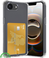 Hoesje voor iPhone 17E TPU Pasjes Backcase Praktisch, Slank & Schokbestendig