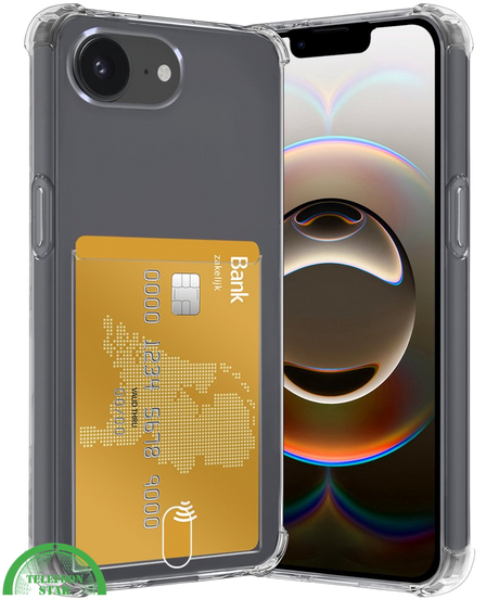 Hoesje voor iPhone 16E TPU Backcase Praktisch, Slank &amp; Schokbestendig