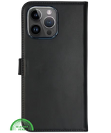 Bookcase Hoesje voor iPhone 13 Pro Zwart Elegant, Praktisch &amp; Bescherming