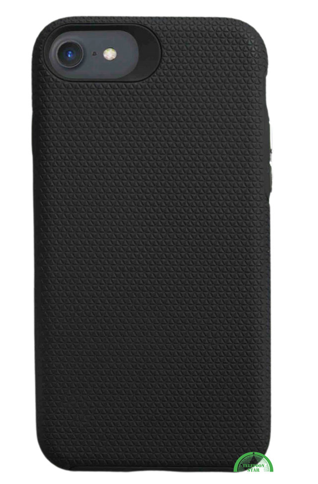 Zwart Hoesje voor iPhone SE Anti-Grip, Slank, Gripvast &amp; Krasbestendig
