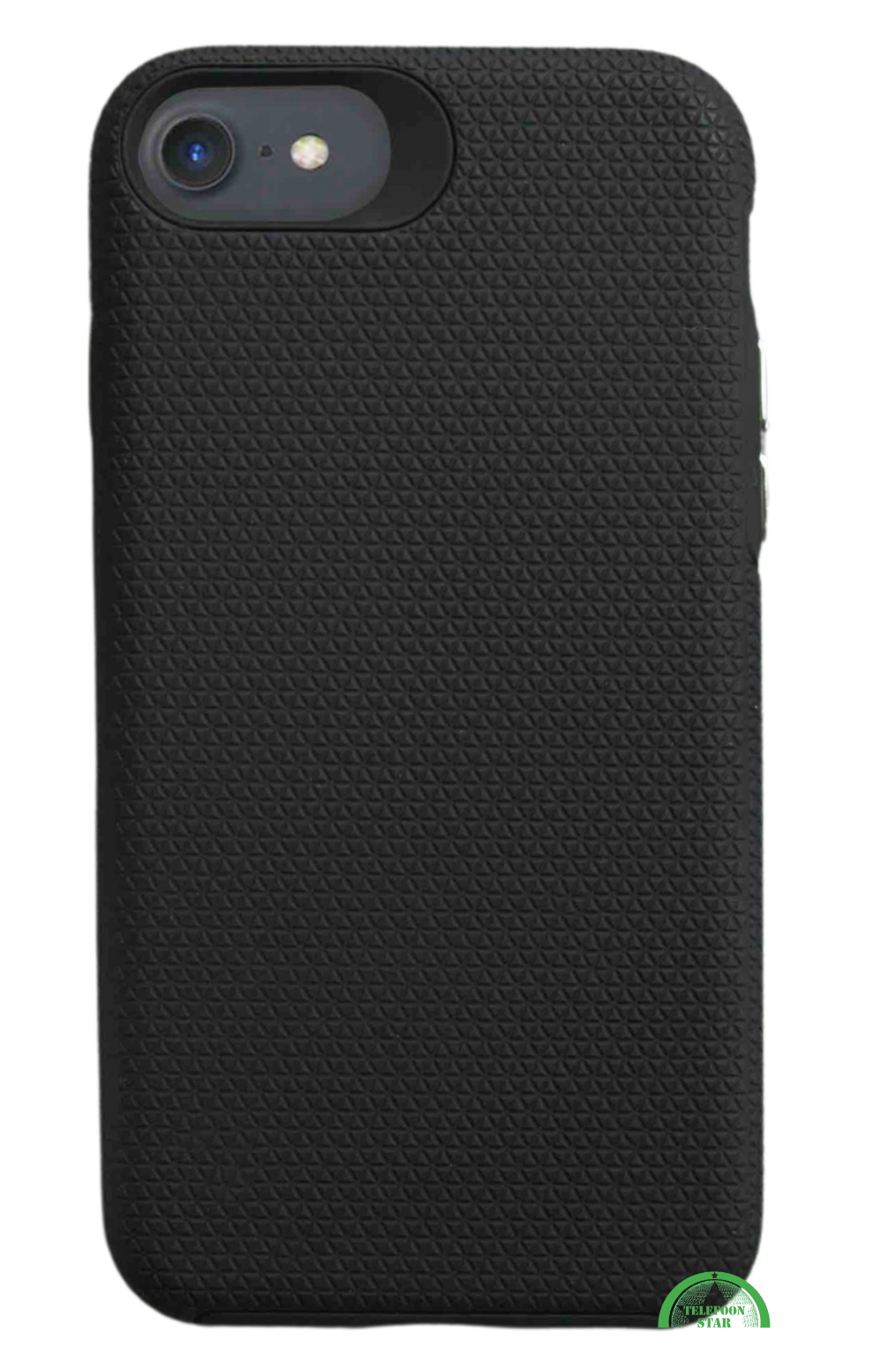 Zwart Hoesje voor iPhone SE Anti-Grip, Slank, Gripvast &amp; Krasbestendig