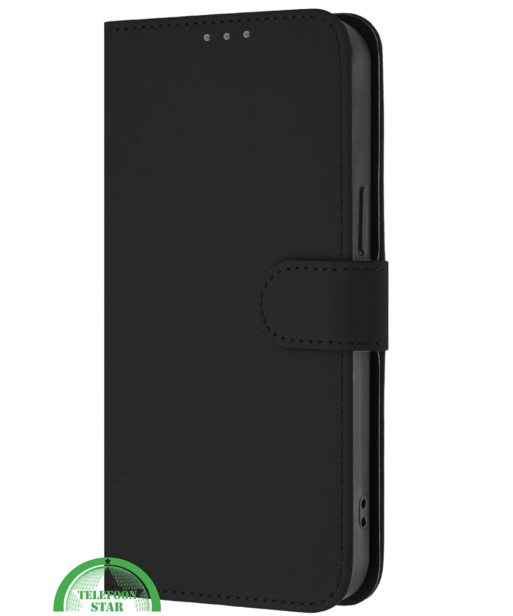 Bookcase Hoesje voor Samsung S25 Edge – Zwart, Veilig & Functioneel