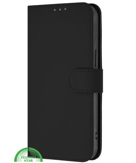 Bookcase Hoesje voor Samsung S25 Edge – Zwart, Veilig & Functioneel