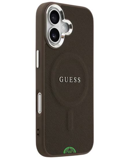 Hoesje iPhone 17 Bruin MagSafe CarbonGrip Case Sterke Slank