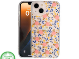 RoseLeaf Soft Case &ndash; iPhone 13 / 14 Bloemen Hoesje met Rozen | Telefoonstar.nl
