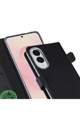 Hoesje voor S25 Edge Bookcase Zwart