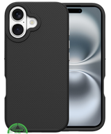 Hoesje voor iPhone 16 Zwart Anti-Slip Bescherming &ndash; Sterk, Slank &amp; Gripvast