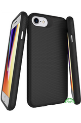 Zwart Hoesje voor iPhone SE Anti-Grip, Slank, Gripvast &amp; Krasbestendig