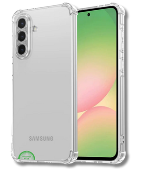 Hoesje voor Samsung A56 Antishock Case Hoogwaardige bescherming Transparant