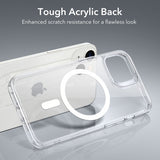 iPhone 14 HaloLock hoesje doorzichtig