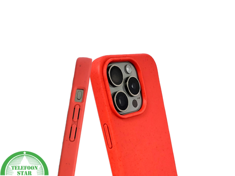 Rood iPhone 15 Pro Hoesje &ndash; Minimalistisch, Slank &amp; Opvallend | Telefoonstar.nl