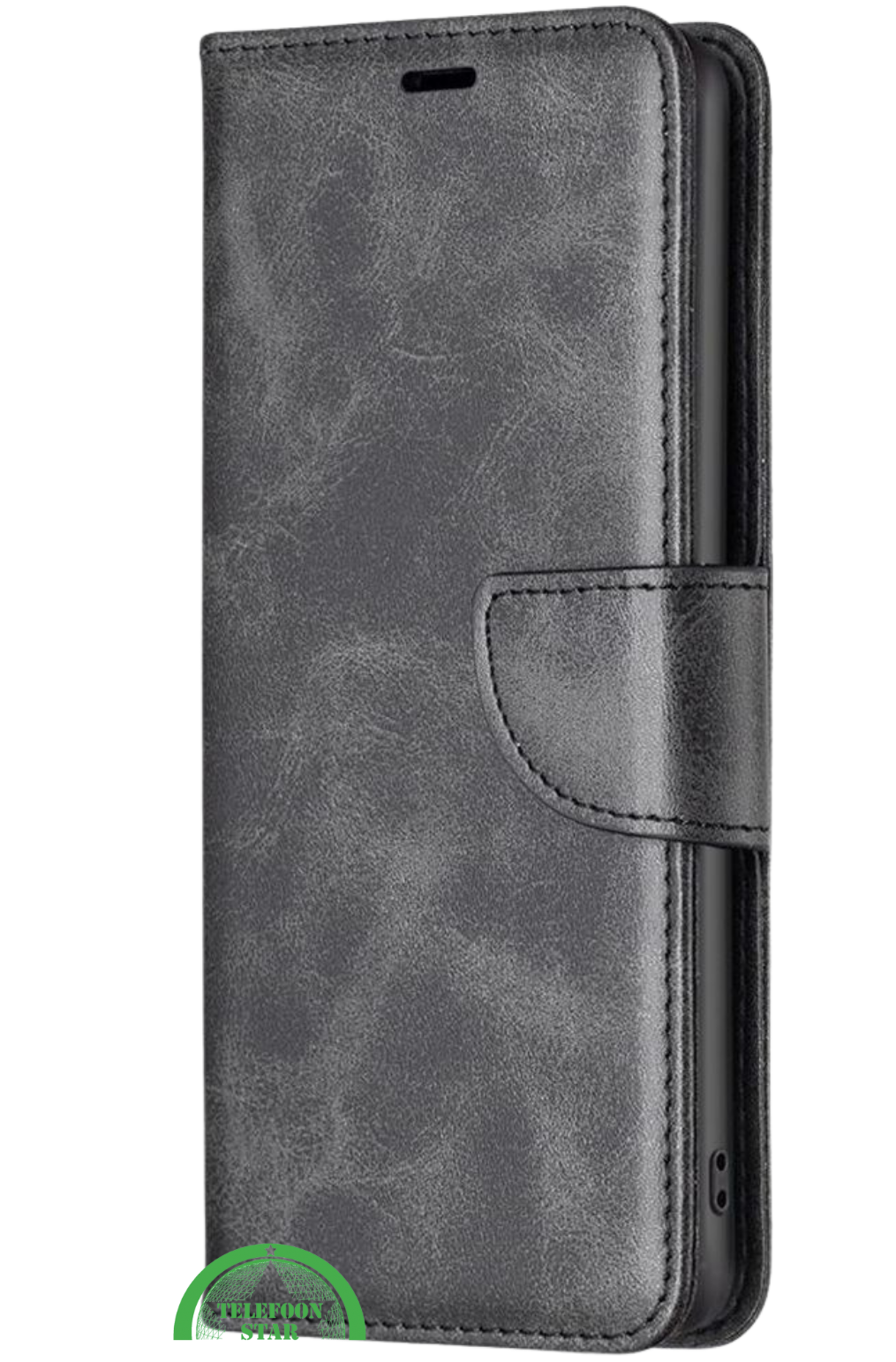 Wallet Bookcase voor Samsung S25 Edge – Grijs