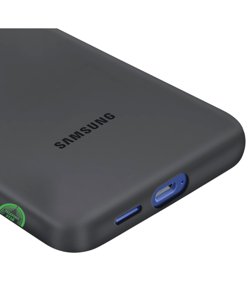 Zwart Hoesje voor Samsung S26 Slank met Silicone Flexibel & Krasbestendig
