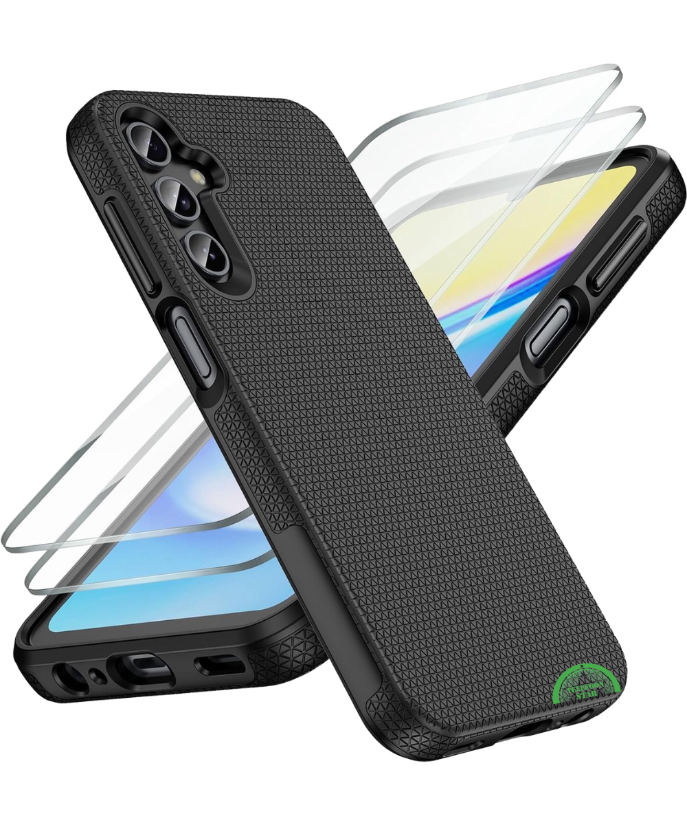 Hoesje voor Samsung A56 Zwart Anti-Slip, Grip, Sterk & Schokbestendig