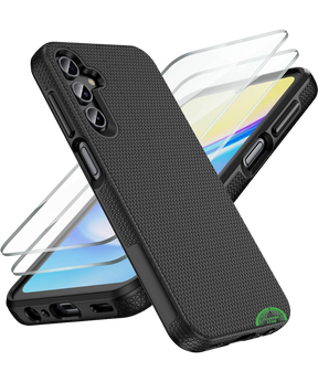 Hoesje voor Samsung A56 Zwart Anti-Slip, Grip, Sterk & Schokbestendig