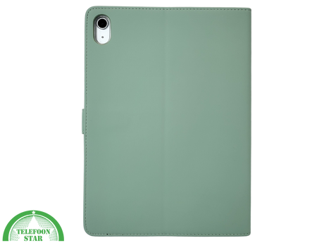 iPad 10 de Gen 2022 Hoes Luxe Groene Bookcase 10.9 inch Schokbestendig